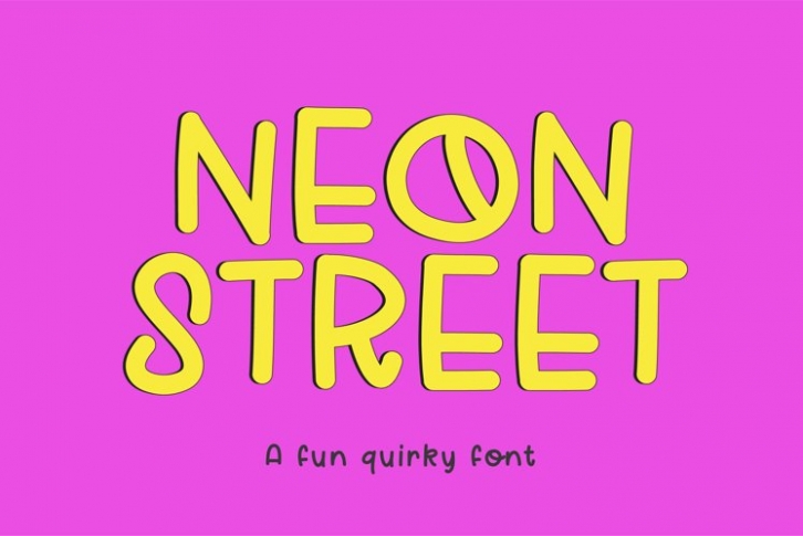 Neon Street Font Download