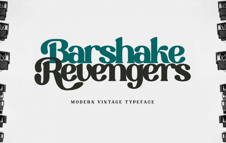 Barshake Revengers Font Download