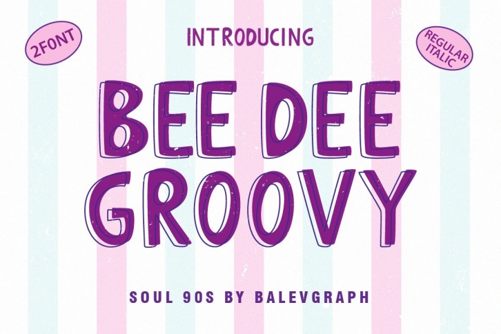 Bee Dee Groovy Font Download