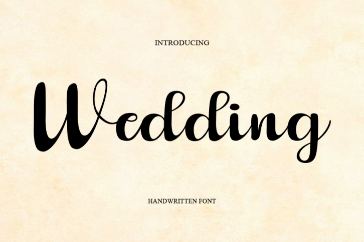 Wedding Font Download