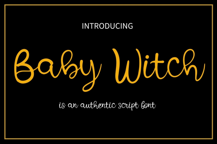 Baby Witch Font Download