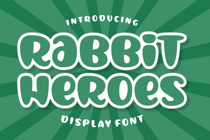 Rabbit Heroes Font Download