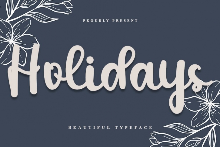 Holidays Font Download