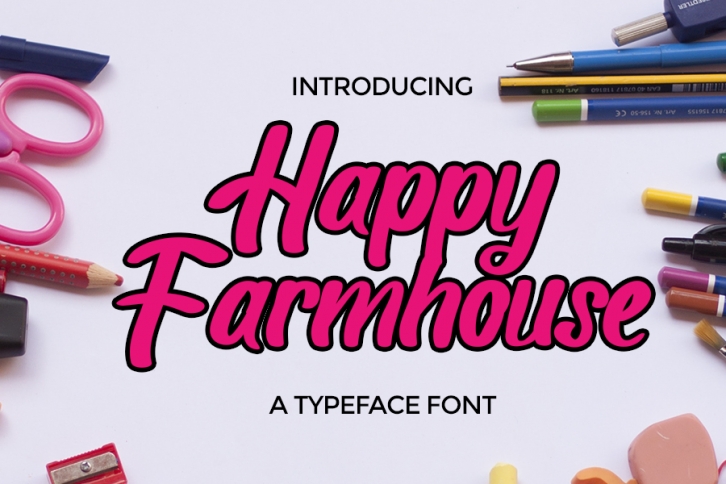Happy Farmhouse Font Download