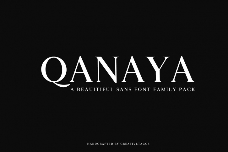 Qanaya Family Font Download