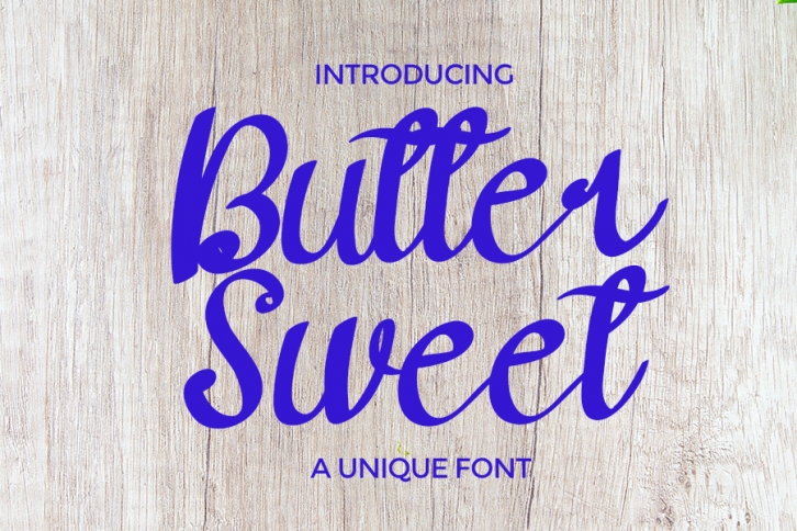 Butter Sweet Font Download