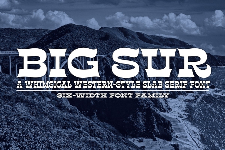 Big Sur Family Font Download