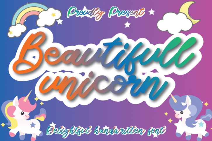 Beautifull Unicorn Font Download