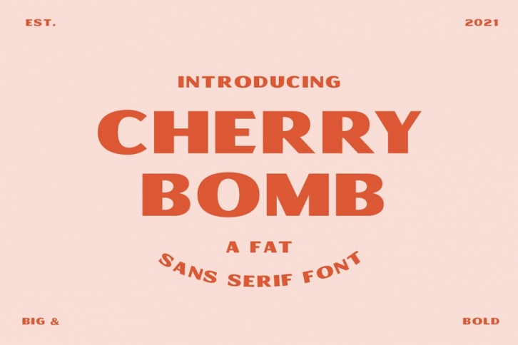 Cherry Bomb Font Download