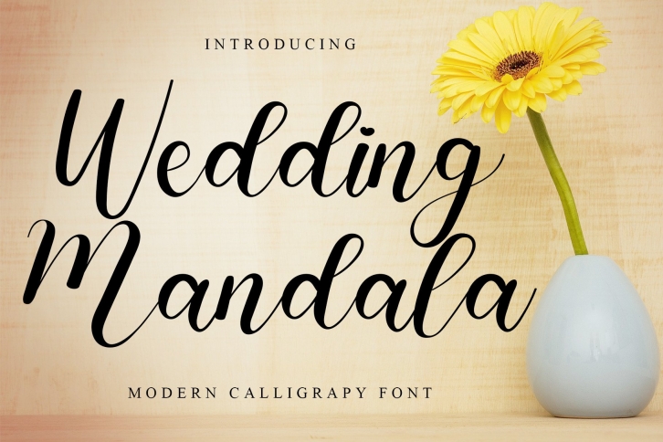Wedding Mandala Font Download