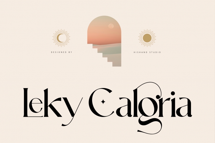 Leky Calgria Font Download