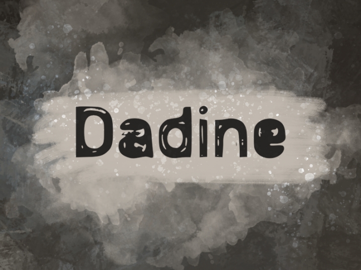 D Dadine Font Download