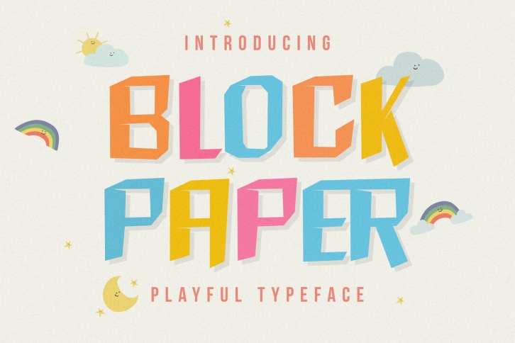 Block Paper Font Download