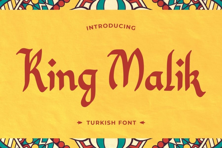 King Malik – Turkish Font Font Download