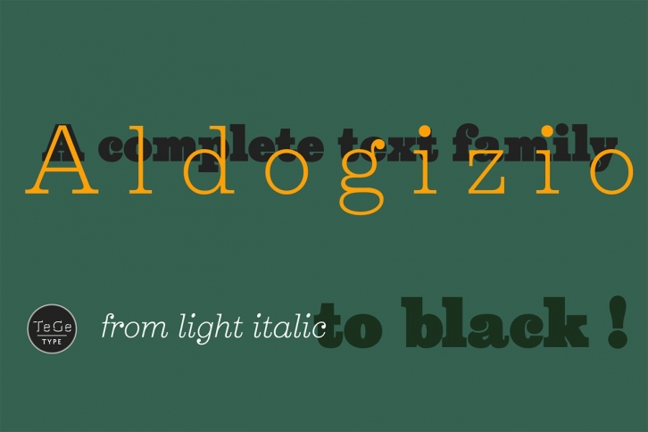 Aldogizio Font Download