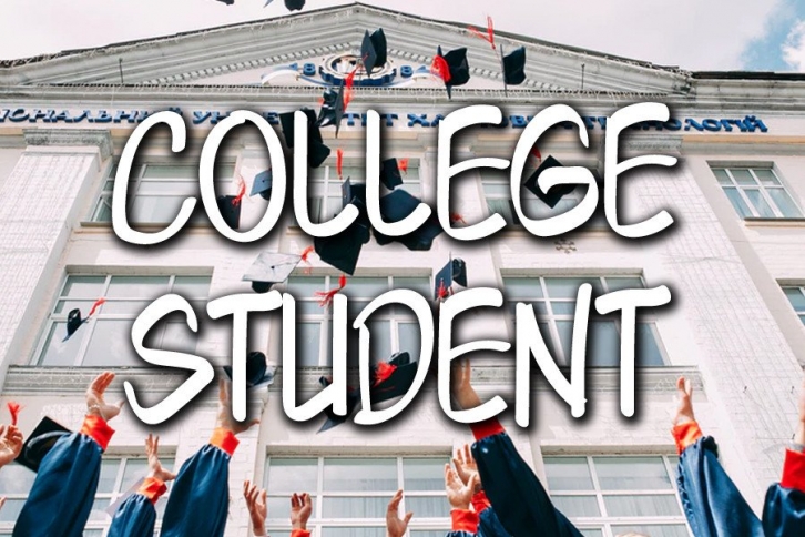 College Student Font Download
