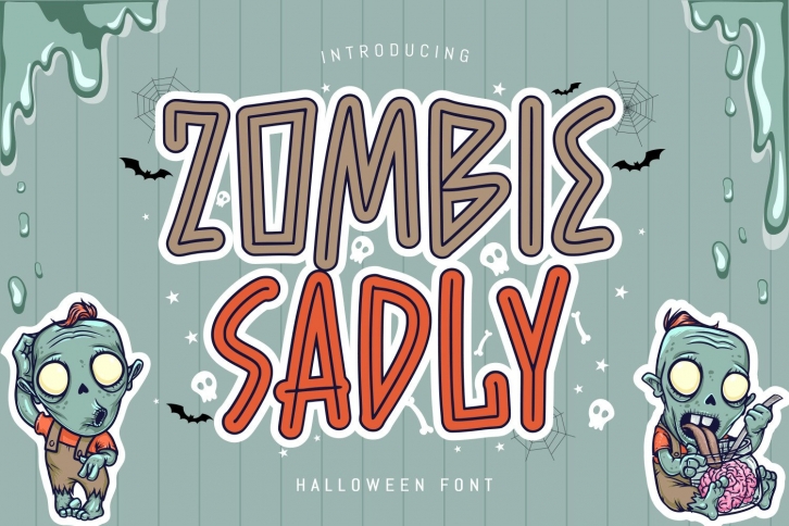 Zombie Sadly Font Download