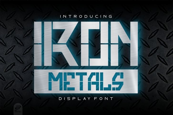 Iron Metal Font Download