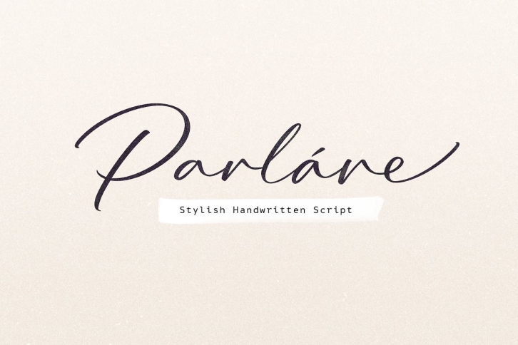 Parlare Signature Script Font Download