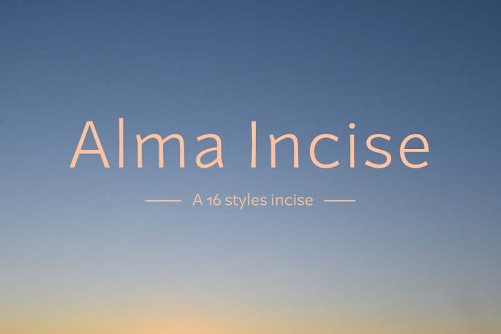 Alma Incise Font Download