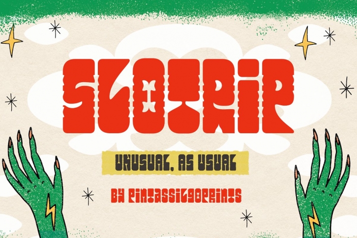 Slotrip Family ! NEW ! 30%off Font Download