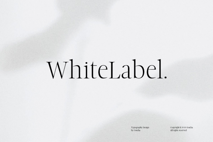 WhiteLabel Font Download