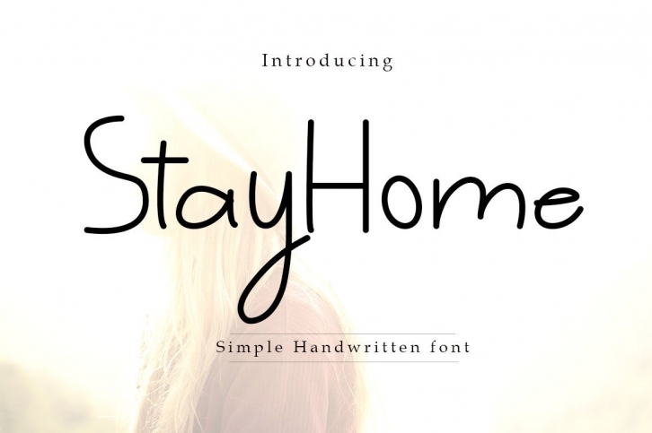 Stayhome Font Download