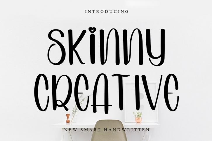 Skinny Creative Font Download