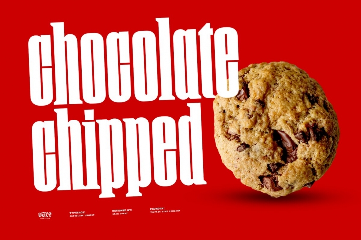 Chocolate Chipped Display Font Download