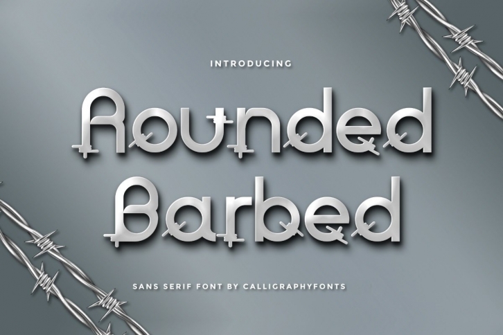 Rounded Barbed Font Download