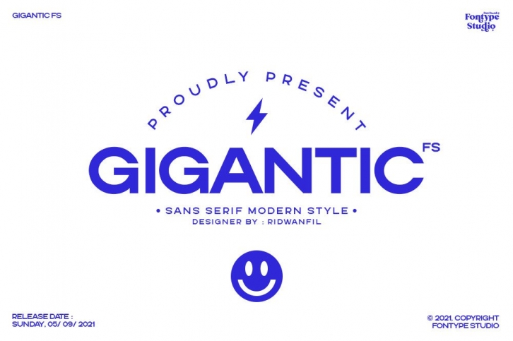 Gigantic Font Download