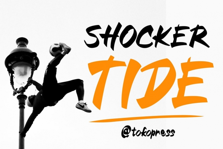 Shocker Tide – Graffiti Font Download