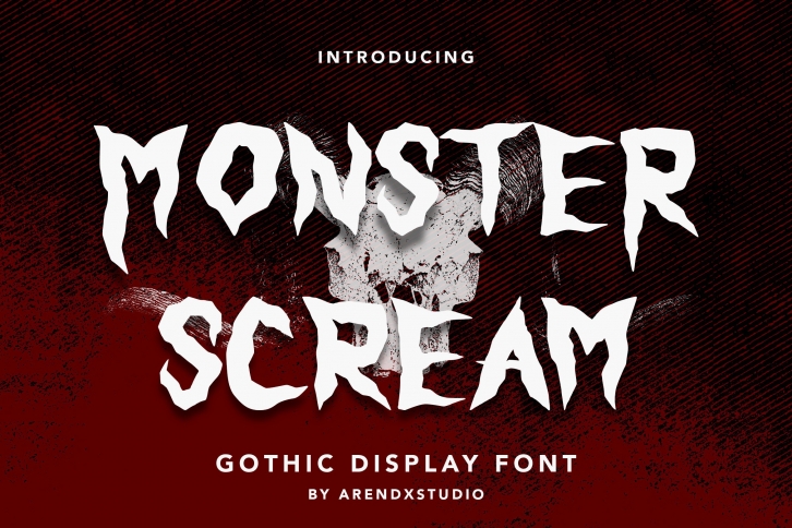 Monster Scream Font Download