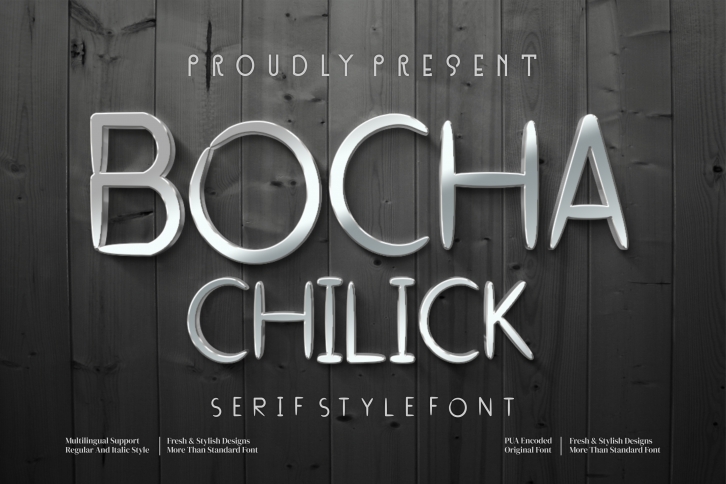 Bocha Chilick Font Download
