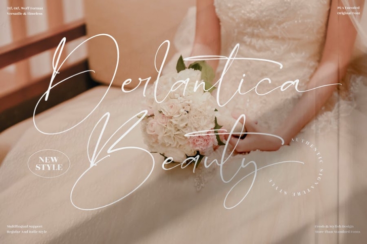 Derlantica Beauty Signature Font LS Font Download