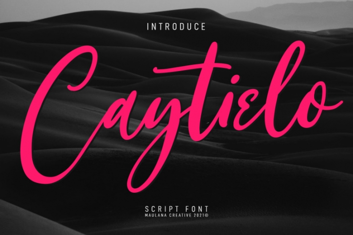 Caytielo Handwritten Script Font Font Download