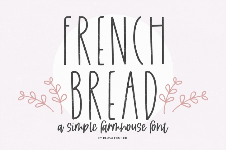FRENCH BREAD Farmhouse Font Download