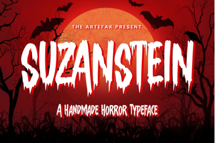 Suzanstein - Horror Font Font Download