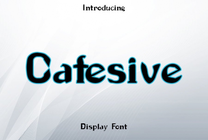 Cafesive Font Download