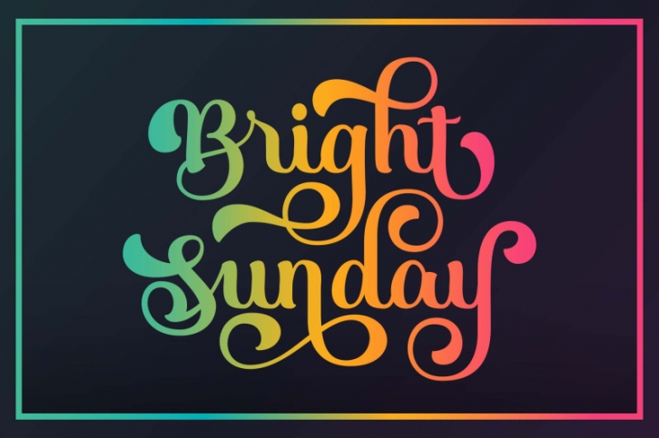 Bright Sunday Font Download