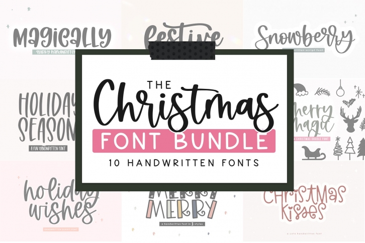 Christmas Bundle Font Download