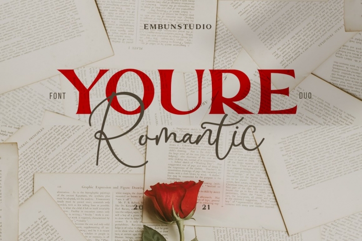 Youre Romantic Font Download