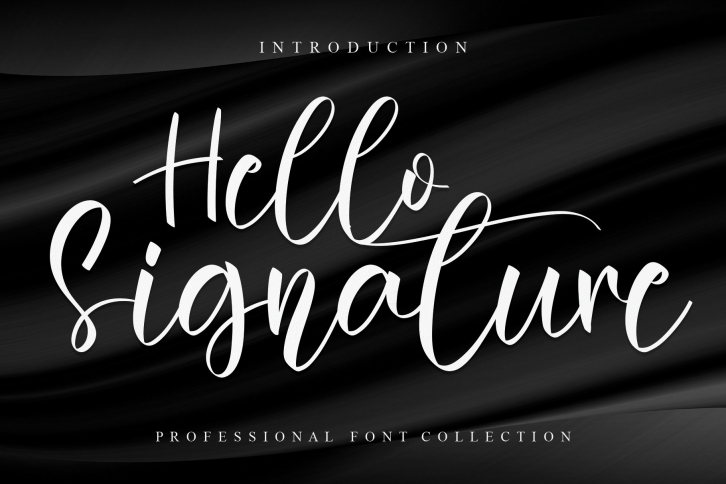 Hello Signature Font Download