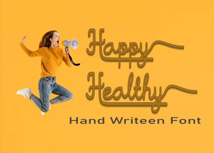 Happy Healthy Font Font Download