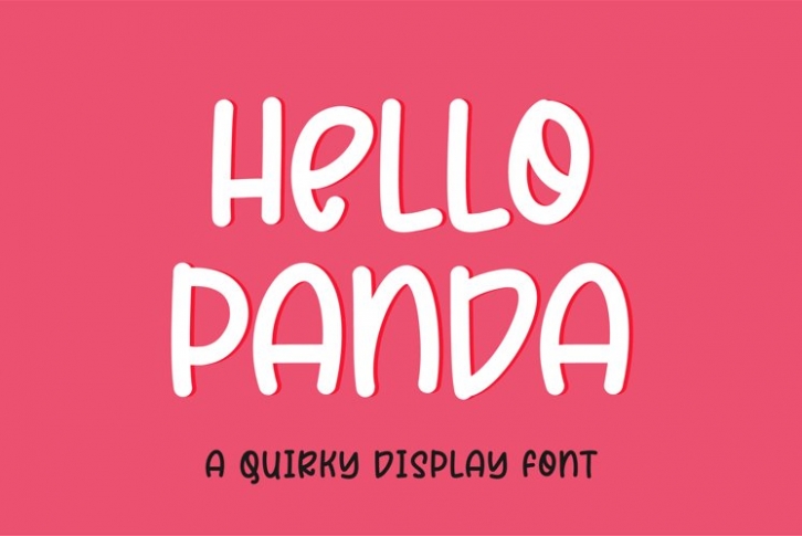Hello panda Font Download