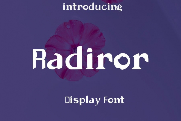 Radiror Font Download