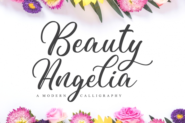 Beauty Angelia Font Download