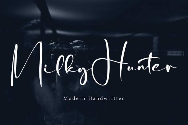 Milky Hunter Font Download