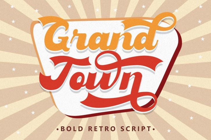 Grandtown Font Download