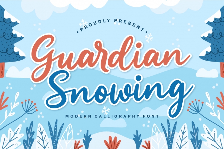 Guardian Snowing Font Download